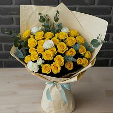 Букет цветов из:  Розы #REPLACE_PRED# Теткино