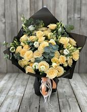 Букет цветов из:  Розы и Лизиантусы #REPLACE_PRED# Теткино