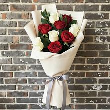 Букет цветов из:  Розы #REPLACE_PRED# Теткино