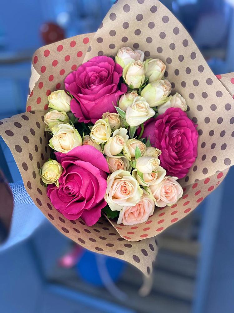 Букет цветов из: Розы в Теткино