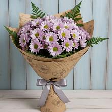 Букет цветов из:  Хризантемы #REPLACE_PRED# Теткино