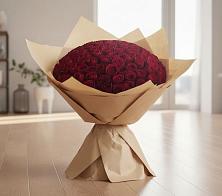 Букет 101 Красная роза в Теткино