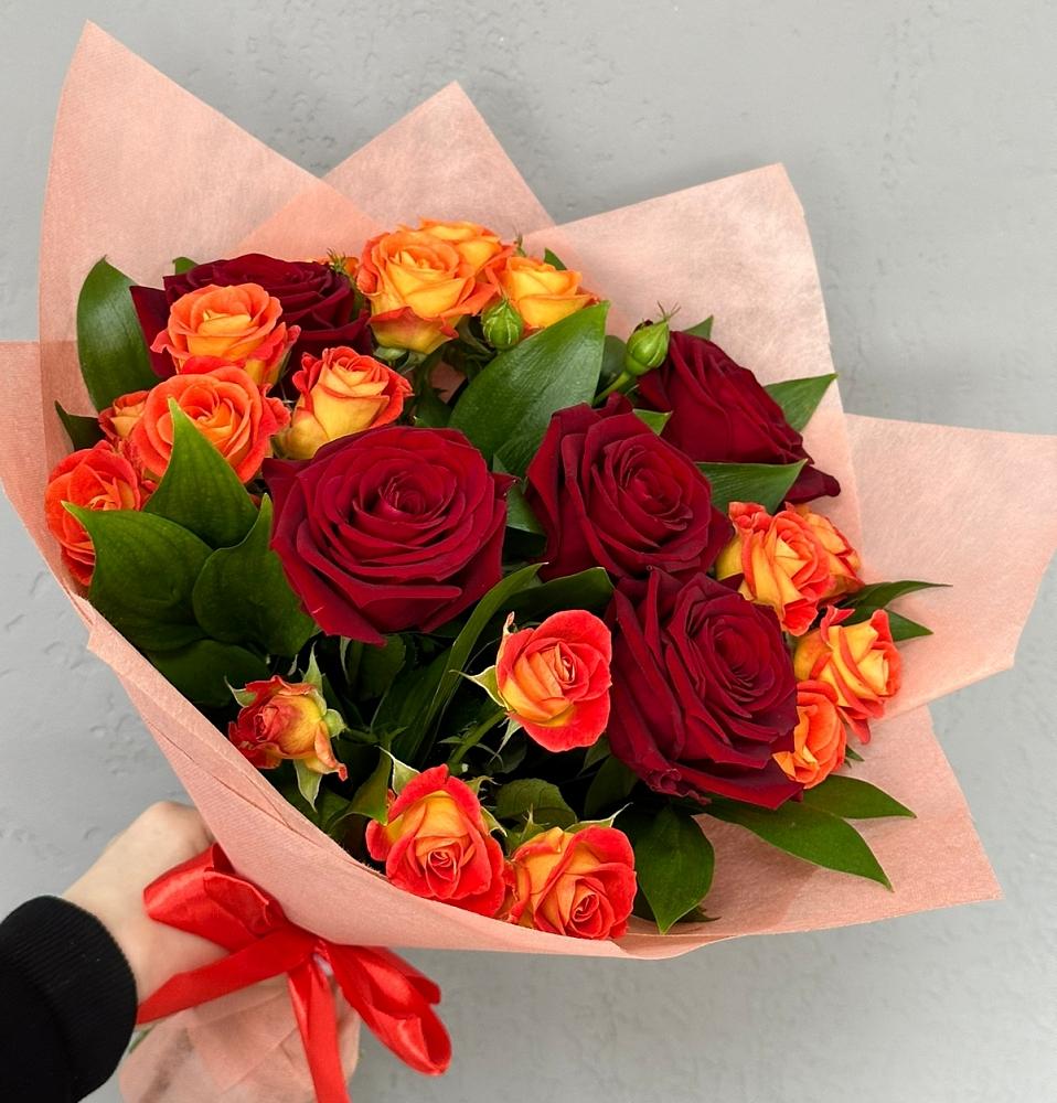 Букет Любовь и восторг в Теткино