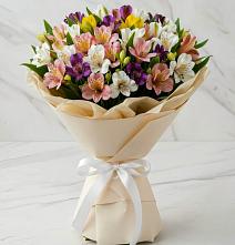 Букет цветов из:  Альстромерии #REPLACE_PRED# Теткино