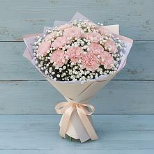 Букет цветов из:  Гвоздики в Теткино
