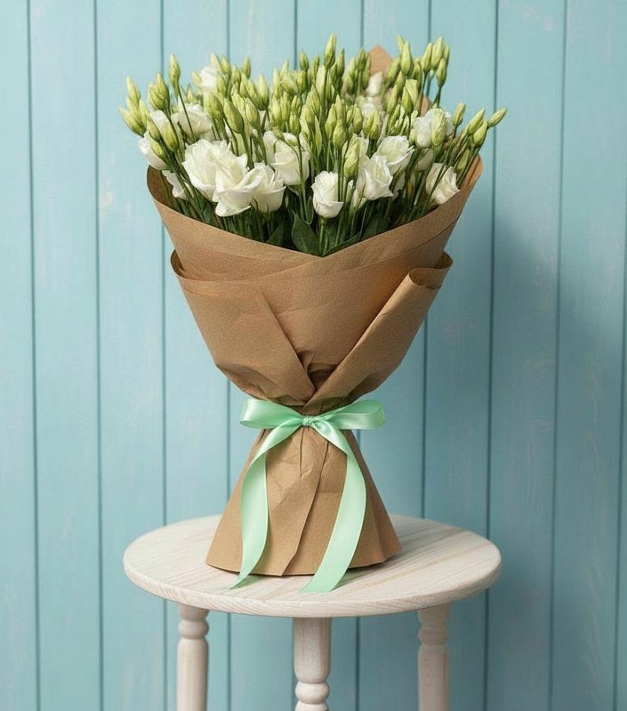 Букет цветов из: Лизиантусы в Теткино