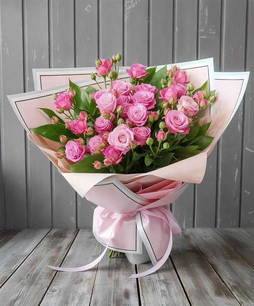Букет Розовый кустик в Теткино
