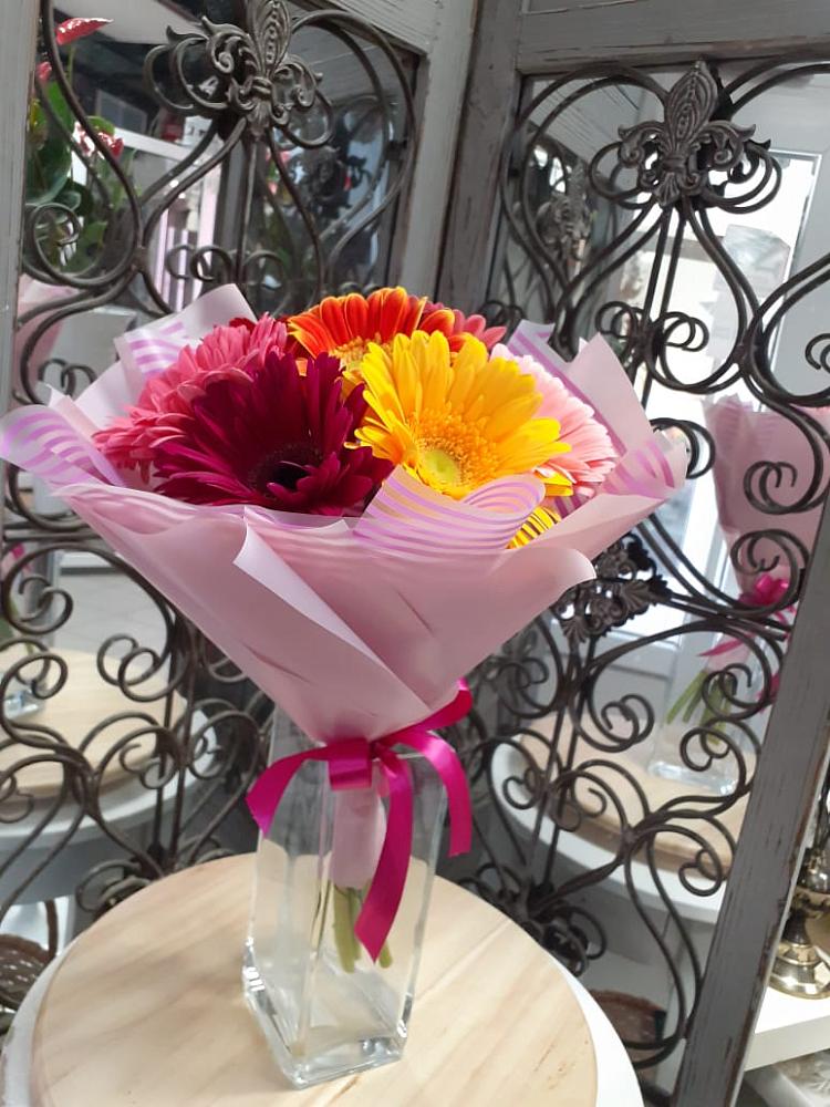 Букет цветов из: Герберы в Теткино