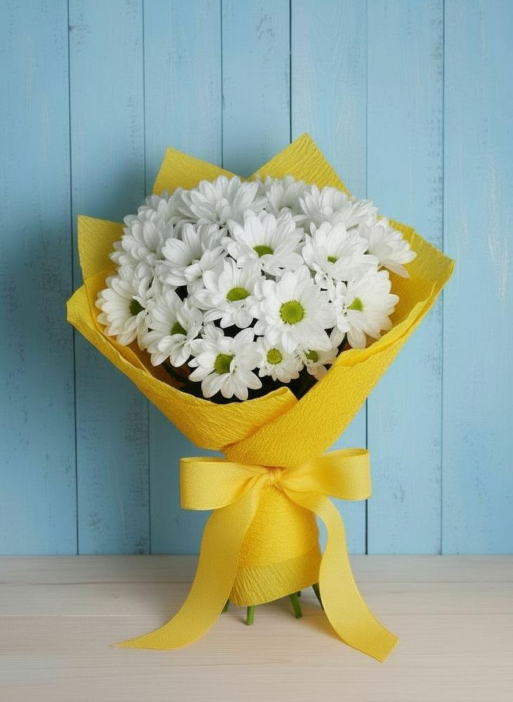 Букет цветов из: Хризантемы в Теткино