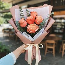 Букет цветов из:  Розы в Теткино