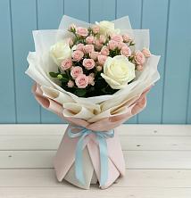 Букет цветов из:  Розы в Теткино
