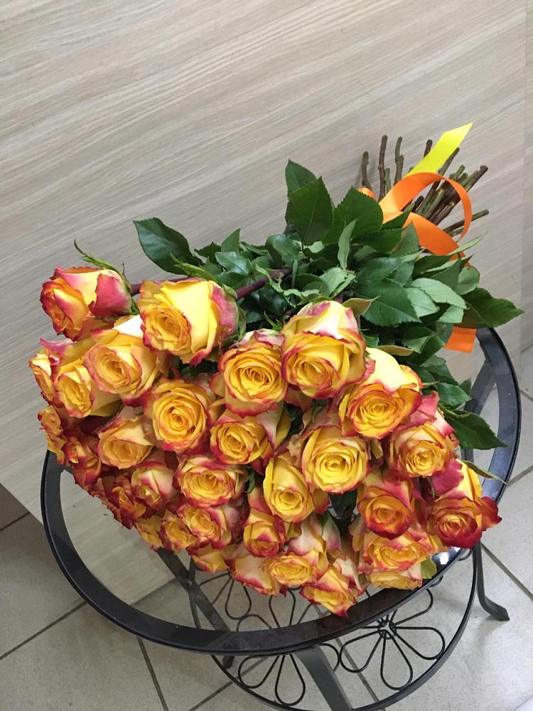 Букет Желтые розы в Теткино