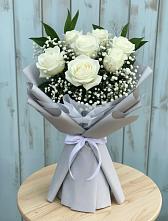 Букет цветов из:  Розы в Теткино