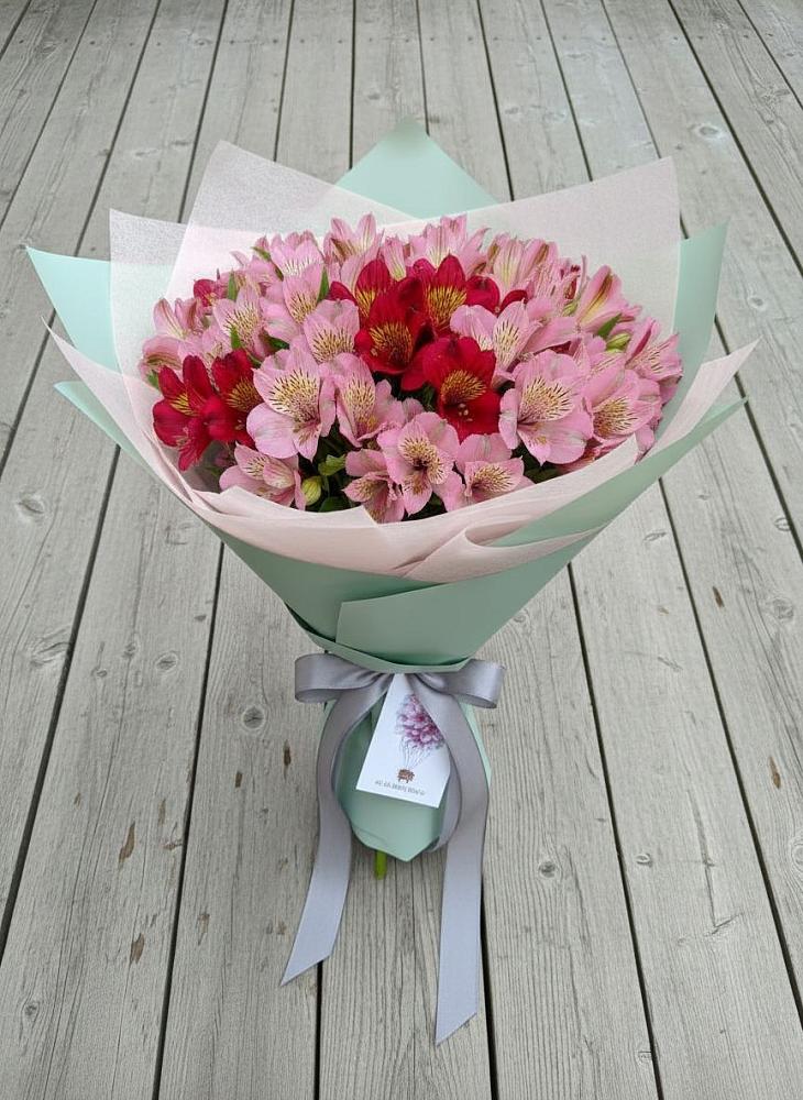 Букет цветов из: Альстромерии в Теткино