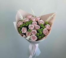 Букет цветов из:  Розы и Хризантемы в Теткино