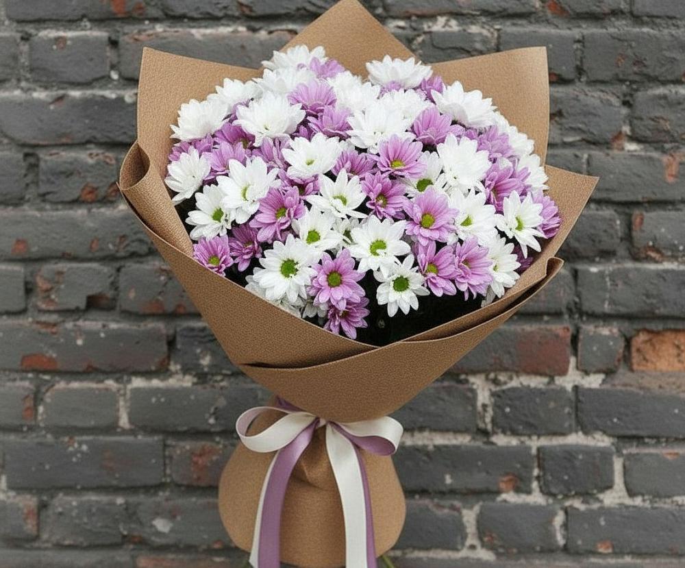 Букет цветов из: Хризантемы в Теткино