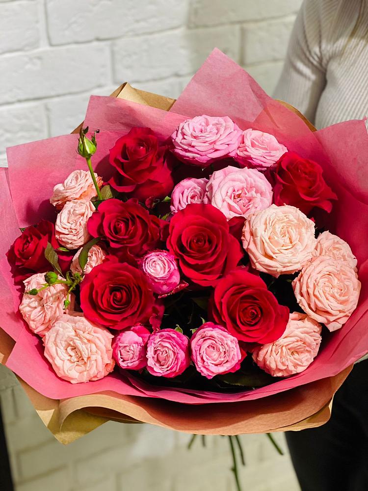 Букет цветов из: Розы в Теткино