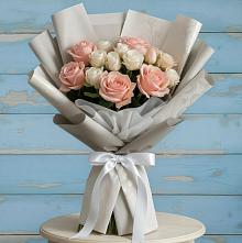 Букет цветов из:  Розы #REPLACE_PRED# Теткино