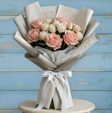 Букет цветов из:  Розы в Теткино