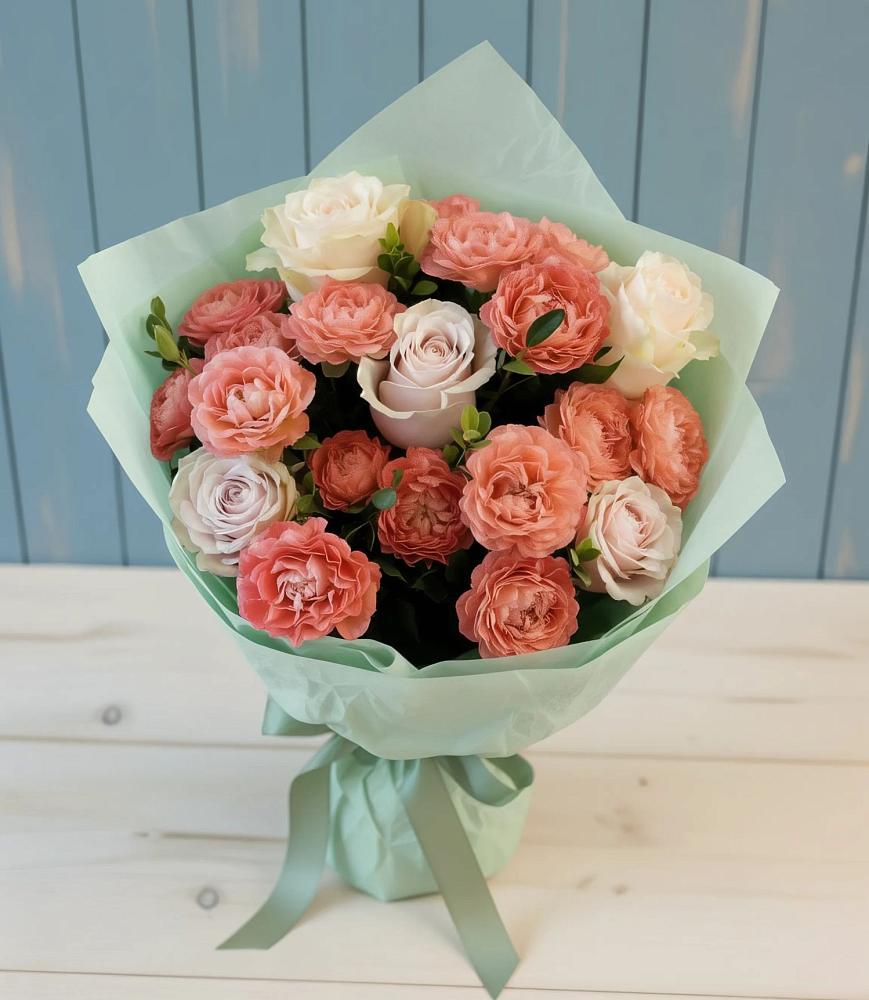 Букет цветов из: Розы в Теткино