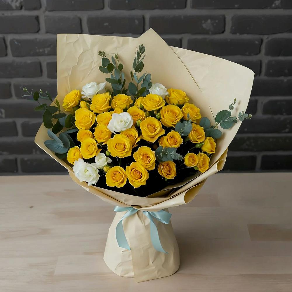 Букет цветов из: Розы в Теткино