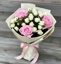 Букет цветов из:  Розы в Теткино