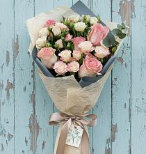 Букет цветов из:  Розы в Теткино