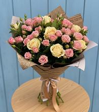 Букет цветов из:  Розы #REPLACE_PRED# Теткино