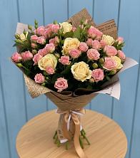 Букет цветов из:  Розы в Теткино