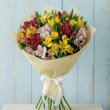 Букет цветов из:  Альстромерии в Теткино