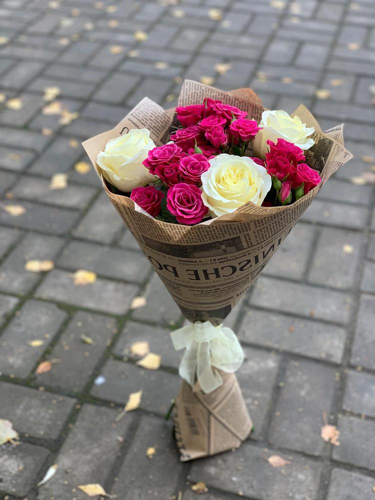 Букет цветов из: Розы в Теткино