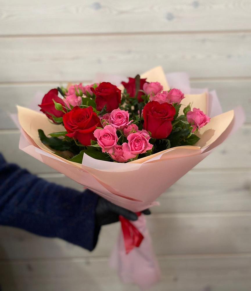 Букет цветов из: Розы в Теткино
