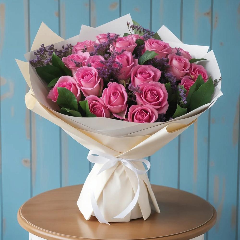 Букет цветов из: Розы в Теткино