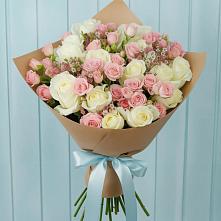 Букет цветов из:  Розы в Теткино