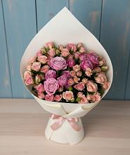 Букет цветов из:  Розы #REPLACE_PRED# Теткино