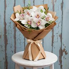 Букет цветов из:  Орхидеи и Розы в Теткино