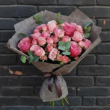 Букет цветов из:  Розы в Теткино