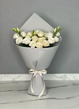 Букет цветов из:  Розы и Лизиантусы в Теткино